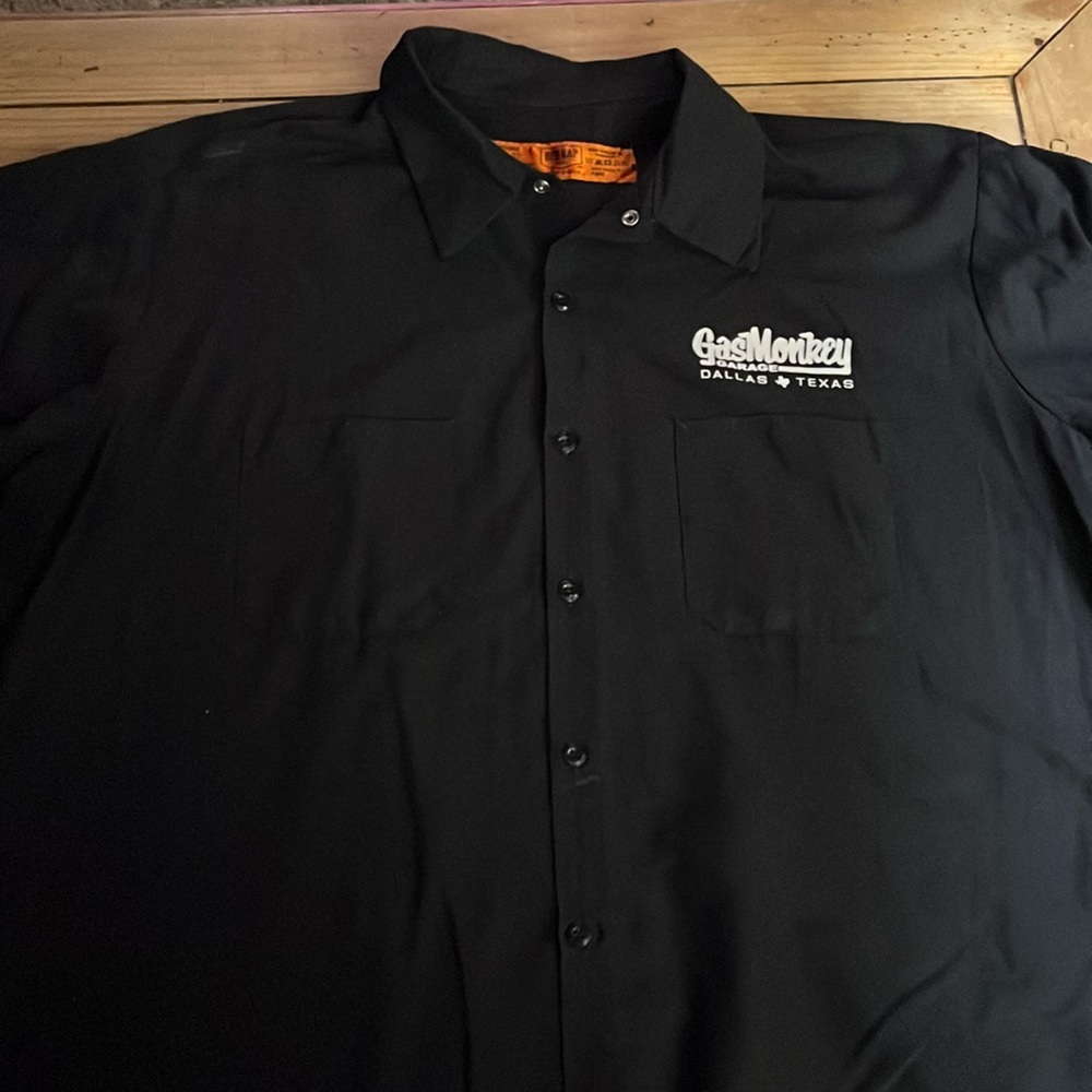 Gas Monkey Garage Dallas, short sleeve shirt, XXL by Red Kap